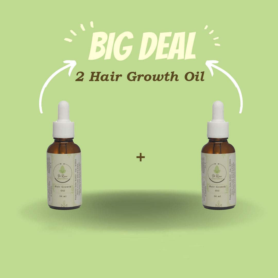 2 Hair Growth Oil Bundle